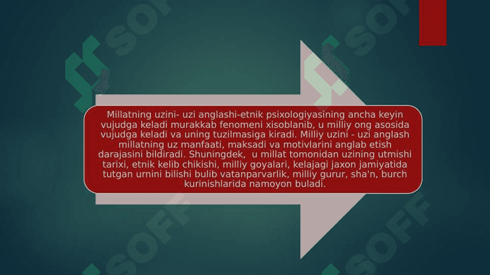 Milliy ong va milliy o`zini- o`zi anglash 2