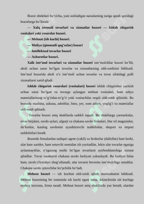 Bozorning davlat tamonidan tartibga solinishi 8