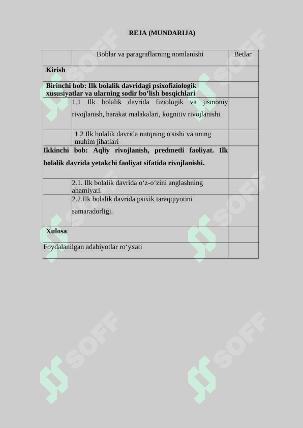 Ilk bolalik davri psixologiyasi 2