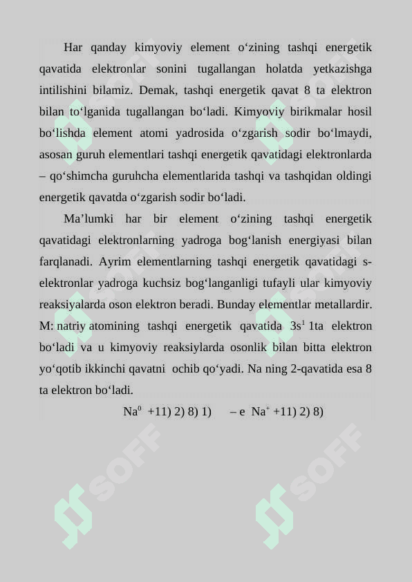 Kimyoviy bog‘ning xossalari 2