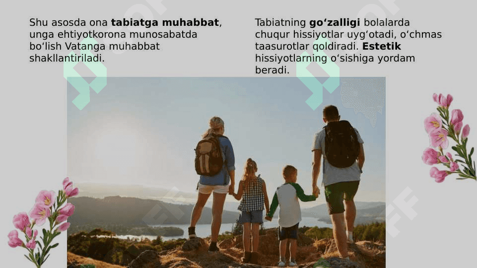 Tabiatga ekskursiya turlari va ularni tashkil etish metodikasi. 4