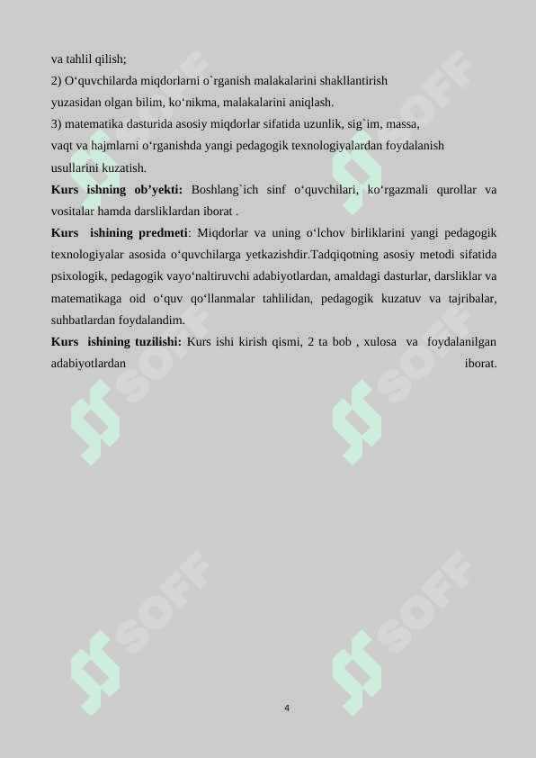 2-SINFDA  UZUNLIK  O‘LCHOVLARINI  O‘RGATISH  METODIKASI 4