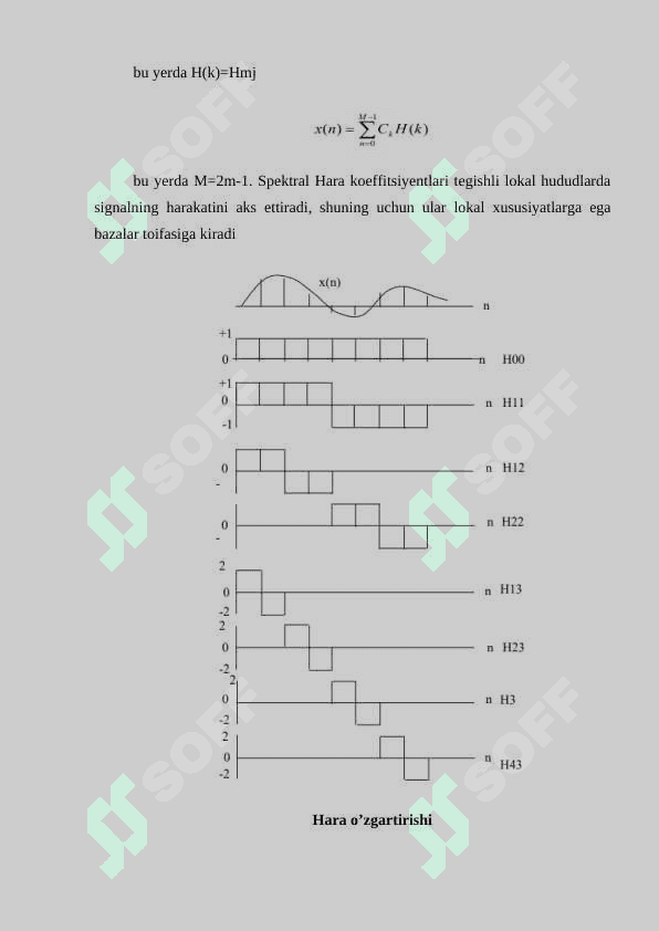 Matlab paketida signallarga spektral ishlov berish 4