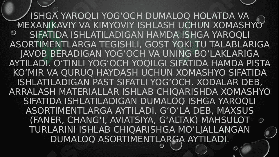 Duradgorlikda ishlatiladigan yog’ochning tuzilishi va uning turlari 3