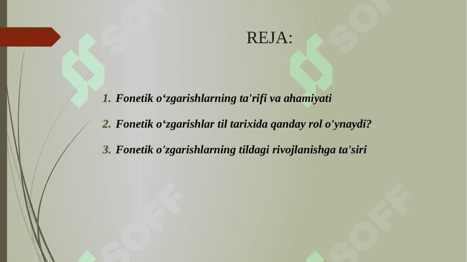 Fonetik o'zgarishlar 2