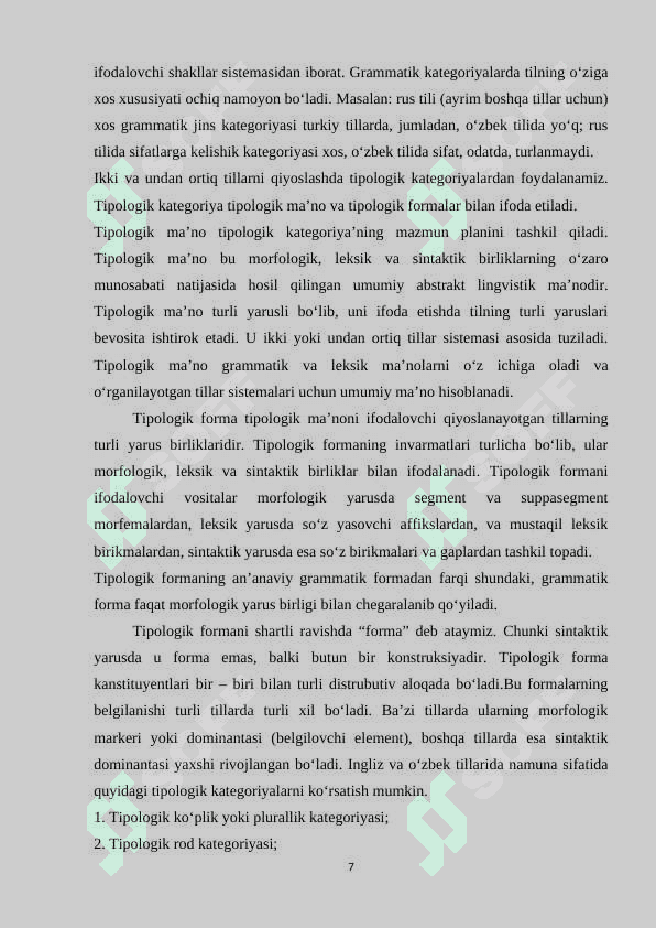 GAPNING ZAMON KATEGORIYALARI 7