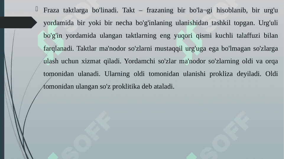Nutqning fonetik boʻlinishi 6