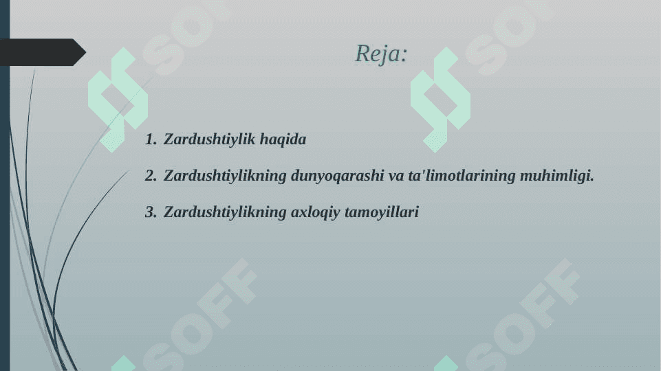 Zardushtiylik dunyoqarash va taʼlimotlar 2