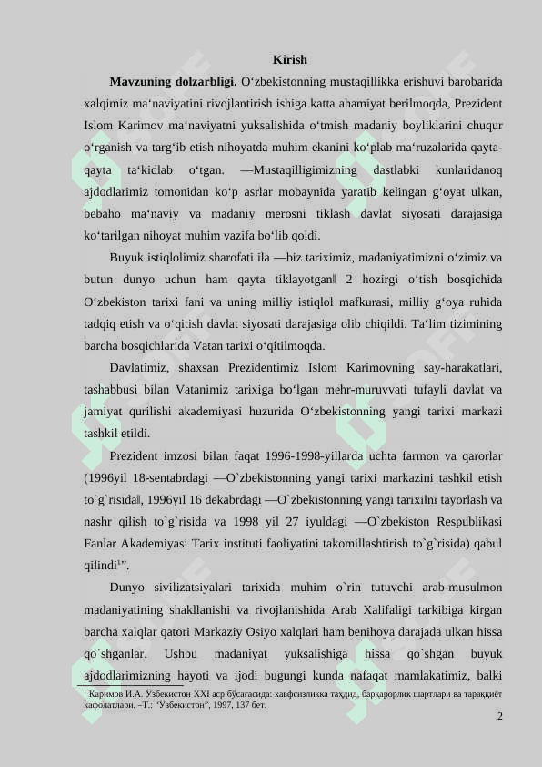 Ilk musulmon tarixnavislik maktabi 2