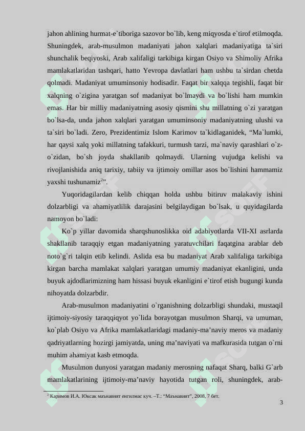 Ilk musulmon tarixnavislik maktabi 3