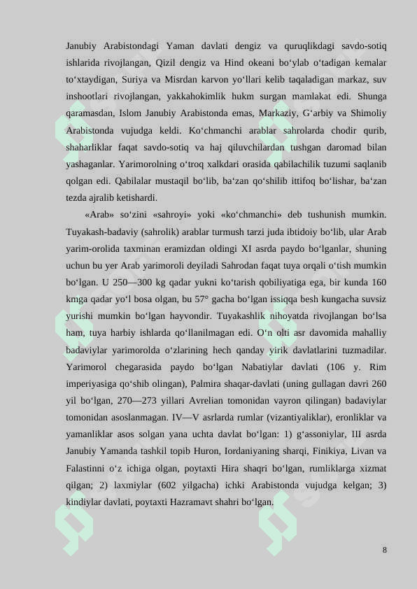 Ilk musulmon tarixnavislik maktabi 8