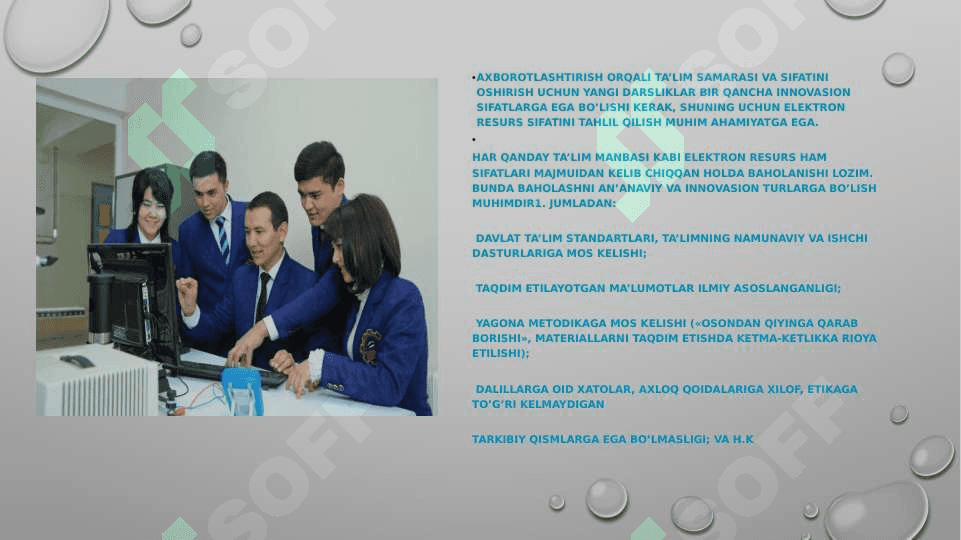 Pedagogik dasturiy vositalarni loyihalash 3