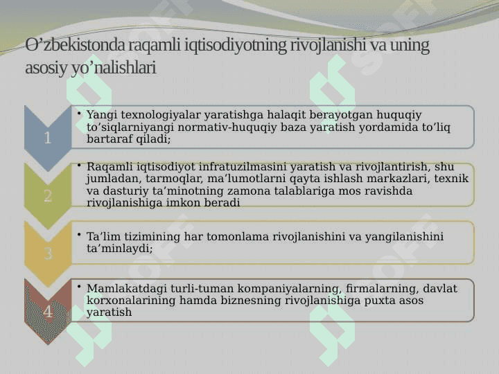 Raqamli iqtisodiyot va uning rivojlanish xususiyatlari 4