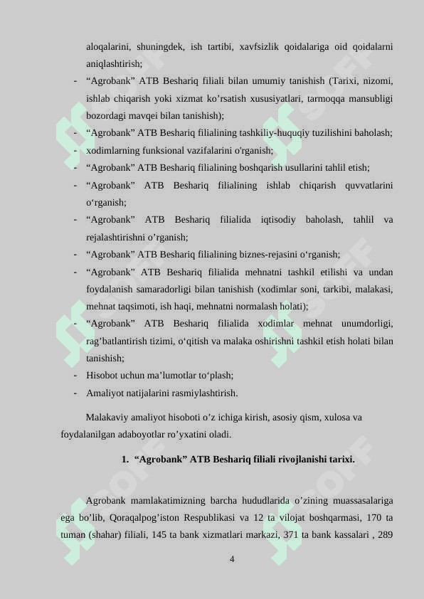 Agrobank amaliyot hisoboti 4