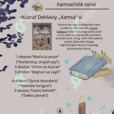 9-sinf Adabiyot fanidan loyiha ishi 5
