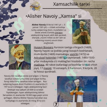 9-sinf Adabiyot fanidan loyiha ishi 7