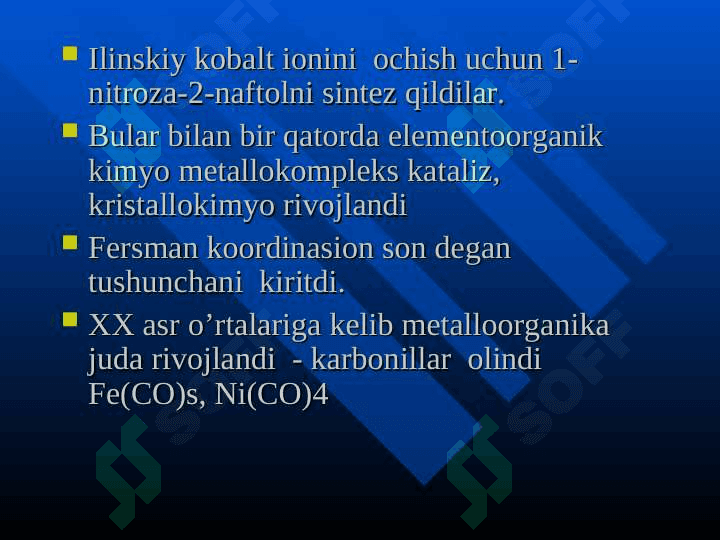 Kompleks birikmalar kimyosiga kirish 8