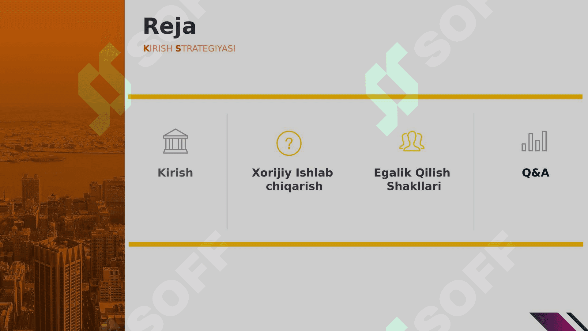 Xorijiy investitsiyalarni jalb qilish 2