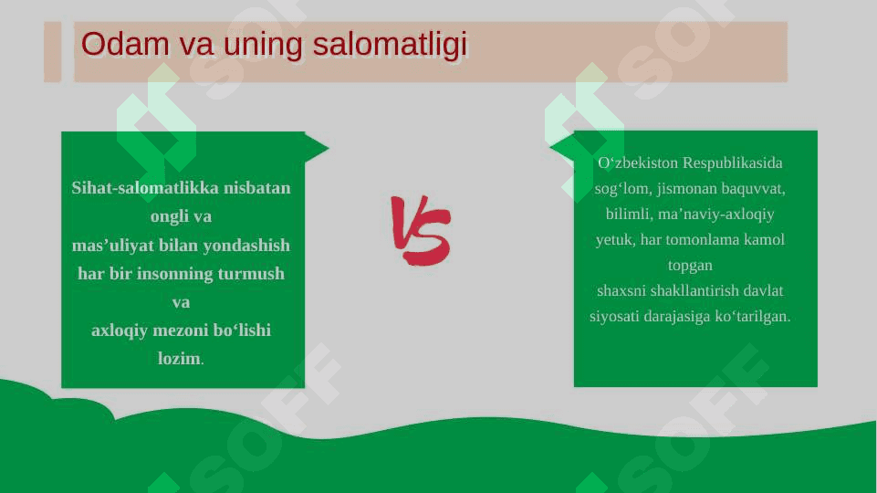 Odam va uning salomatligi 4