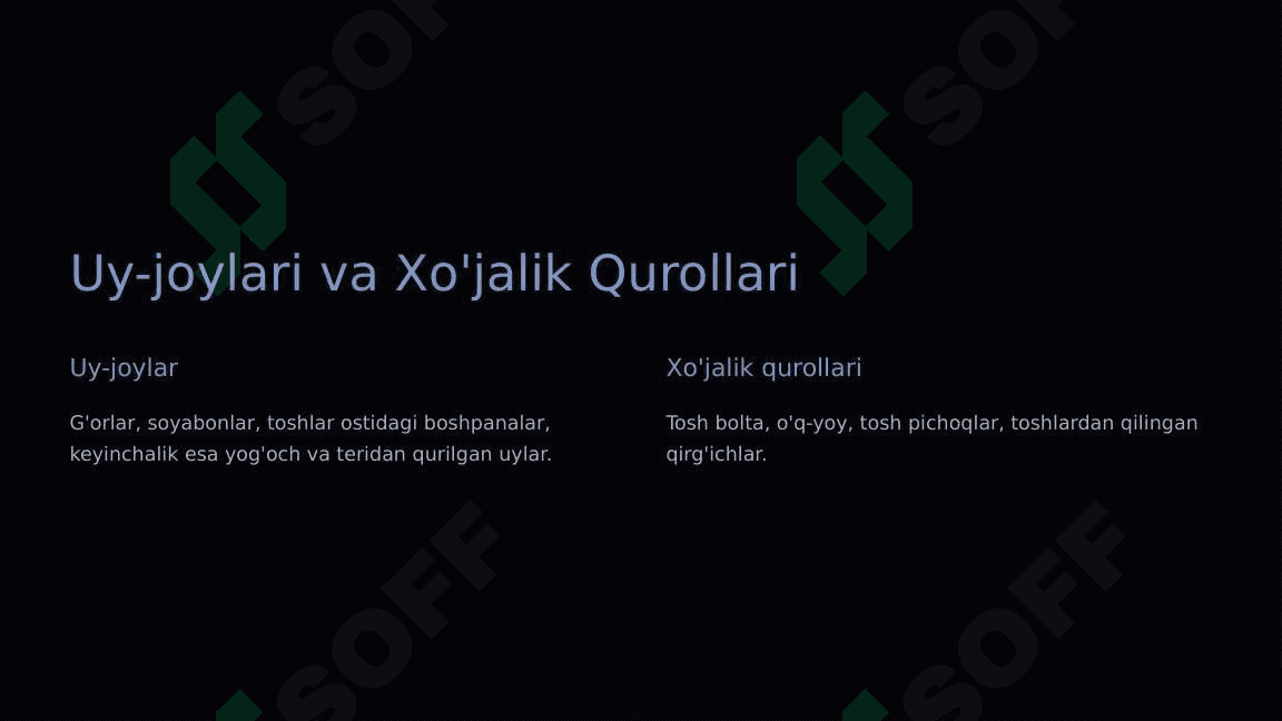 Mustaqillik Davrida Tosh Davri Arxiologiyasini O’rganish 8