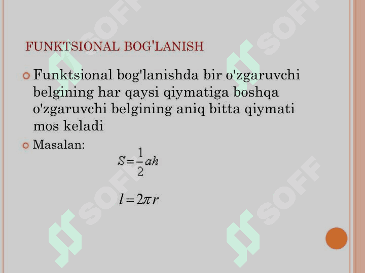O‘zaro bog‘lanishlarni statistikada o‘rganish 5