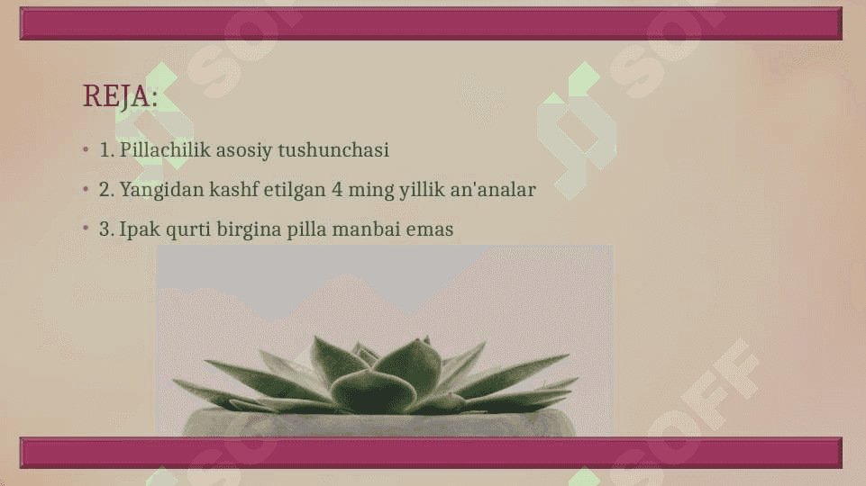 Pillachilikni tashkil etish 2