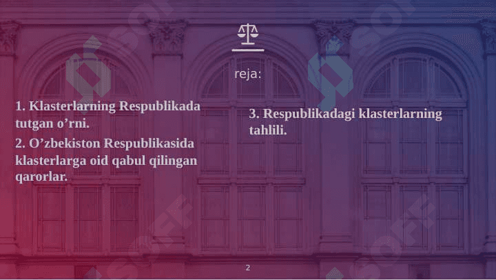 o’zbekiston respublikasidagi agroklasterlar tahlili 2