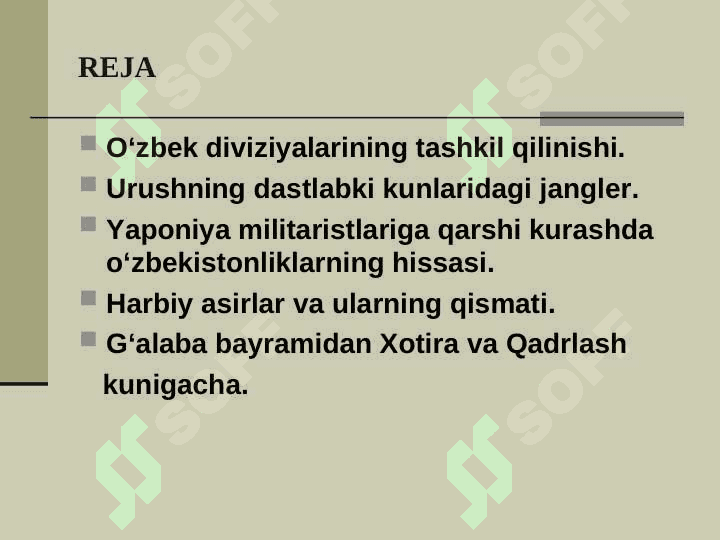 O'zbeklarning frontdagi jasorati va qahramonliklari 2