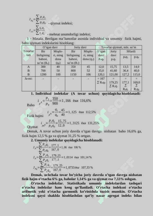 Iqtisodiy indekslar 2