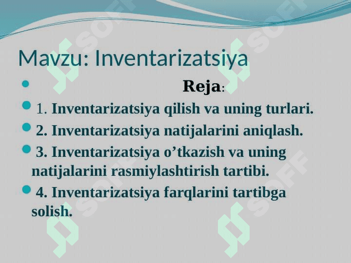 Inventarizatsiya 2