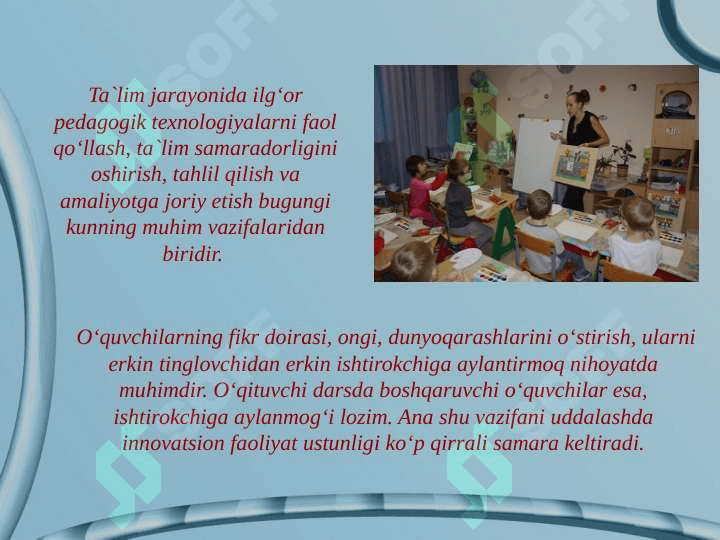 Boshlang‘ich ta`limda innovatsiA va integratsiya 2