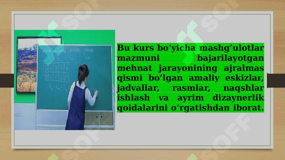 Boshlang’ich sinflarda texnologiya ta’limining mazmuni 4