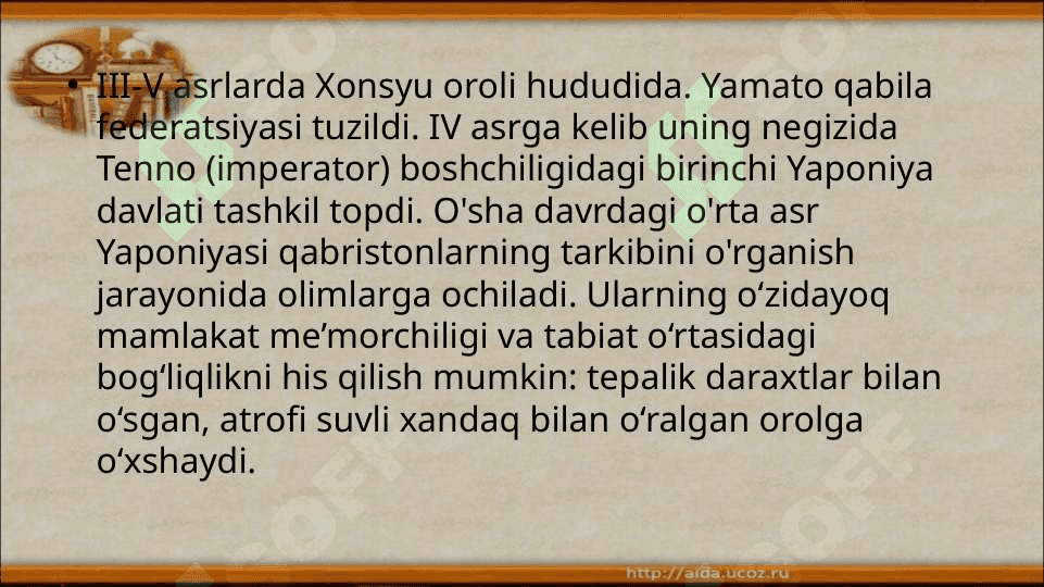 XVII–XIX asrlarda Yaponiya madaniyati 7