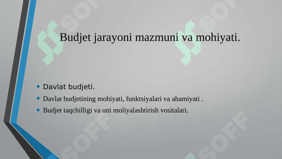 Budjet jarayoni 2