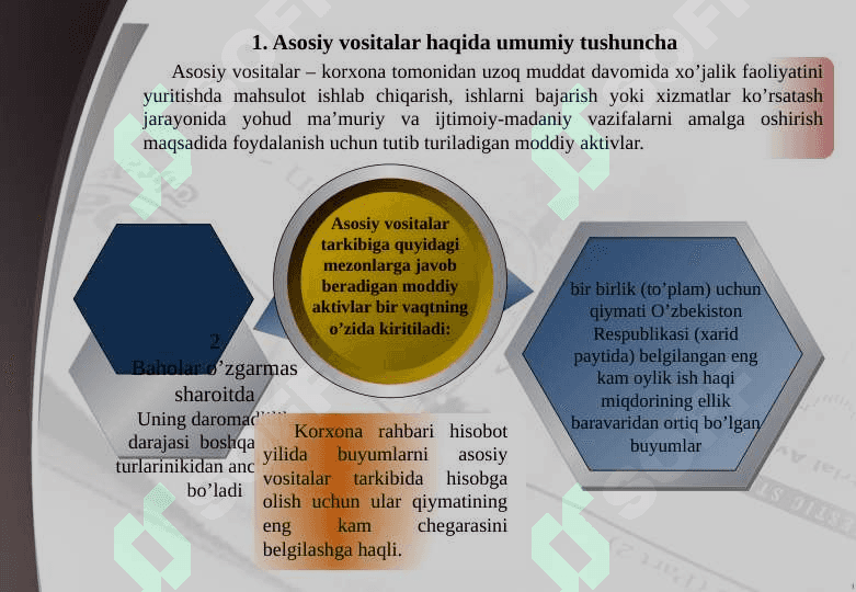 Byudjet tashkilotlarida asosiy vositalar hisobi 3