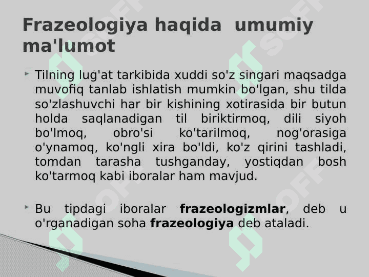 Frazeologizm 3