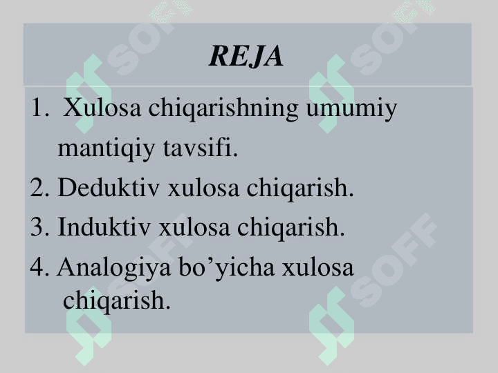 XULOSA CHIQARISH 2