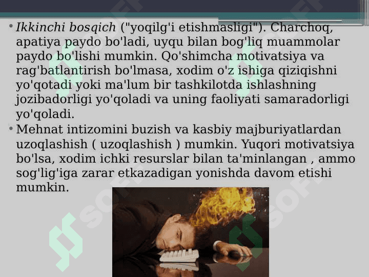 Dj. Grinbergning stressorlarning ta'siri haqida nazariya 4