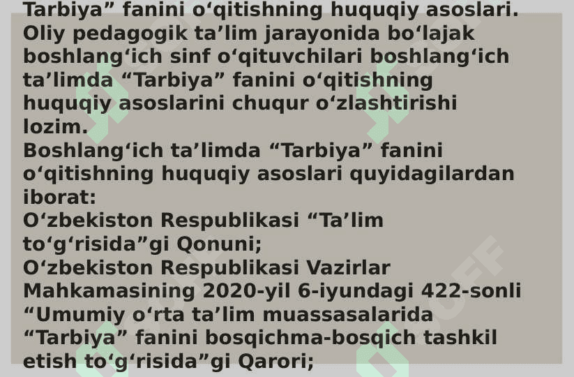 Milliy tarbiya fanini oʻqitishning amaliy asoslari 3