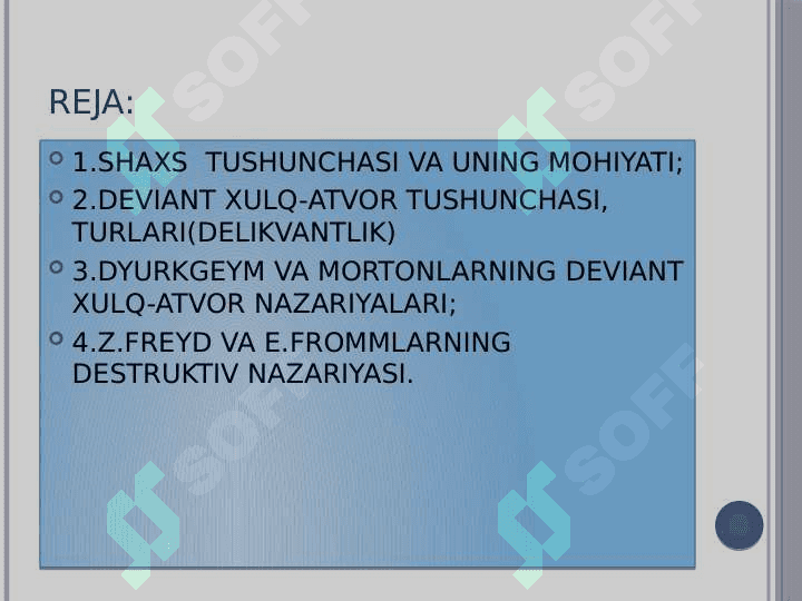 Deviant xulq va uni jamiatga ta'siri 2