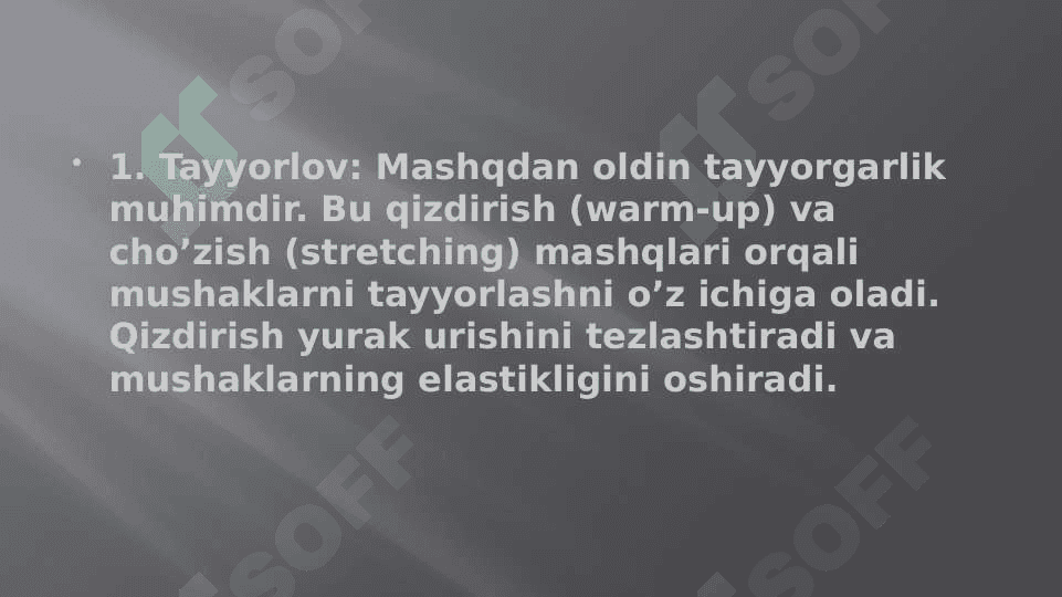 Jismoniy mashq texnikasi 4