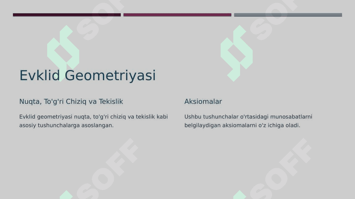 Aksiomatik Nazariyalarning Turli Xillari 3