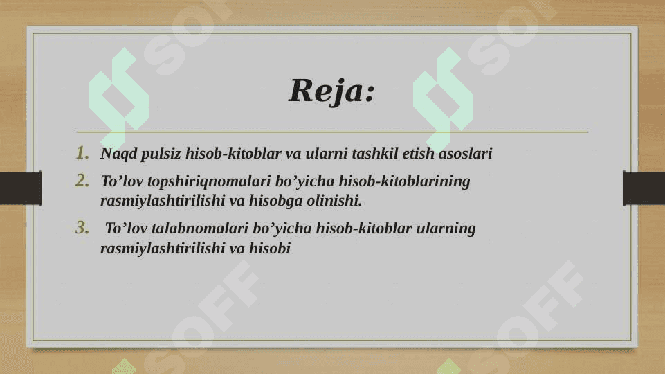 Naqd pulsin hisob kitoblar 2