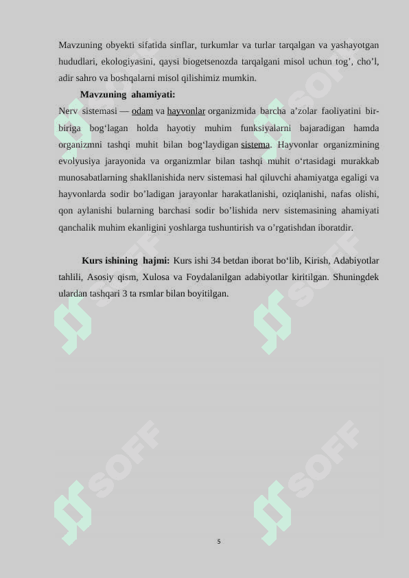 Umurtqali hayvonlarda nerv sistemasi evolyutsiyasi 5