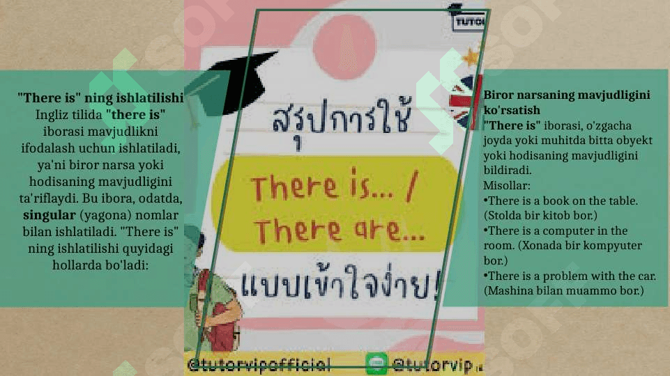 there is/ there are 4