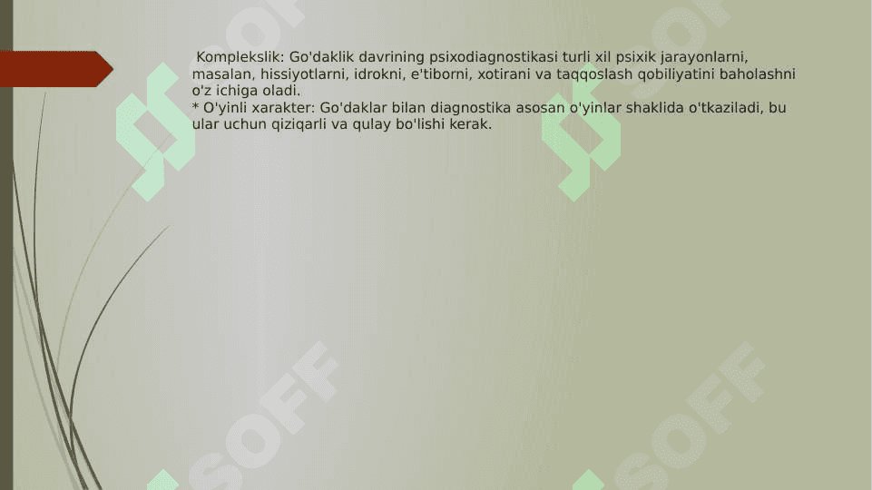 Go'daklik davrining psixodiagnostikasi 4
