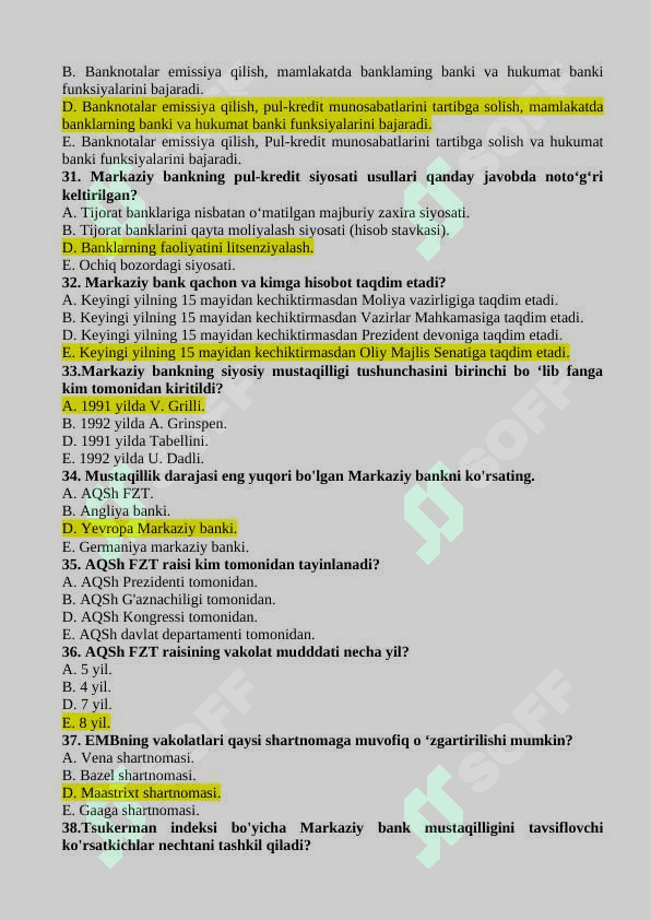 pul va banklar yakuniy nazorat nnnnnnbbbb... .docx Yuklandi 28 KB 5