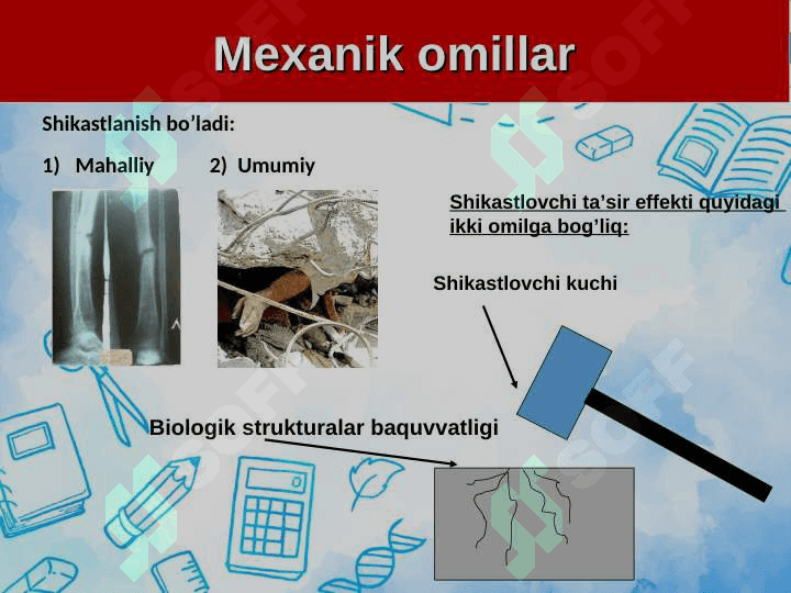 Tashqi muhit omillari bilan belgilanuvchi xastaliklar 5