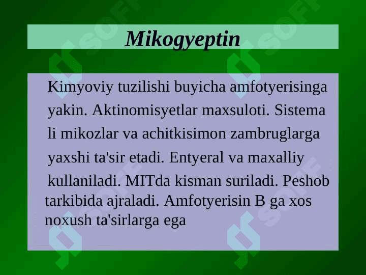 Zambruglarga karshi vositalar 6