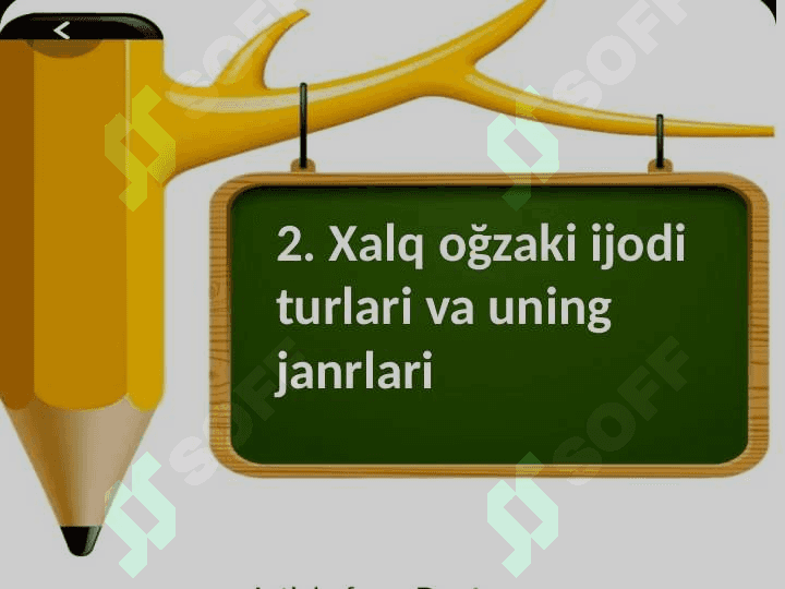 Xalq oğzaki ijodi xalq pedagogikasining muhim manbai sifatida 8